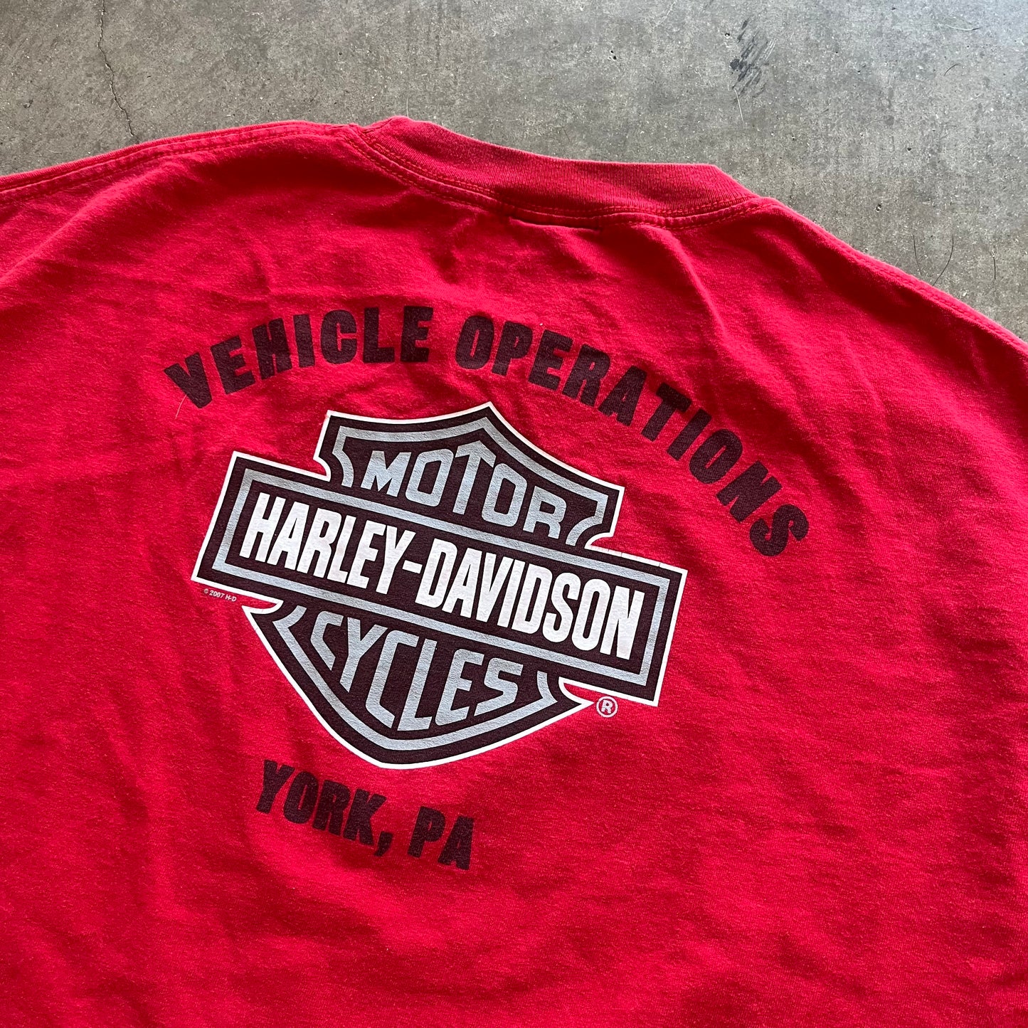 XL 02 York Harley Tee