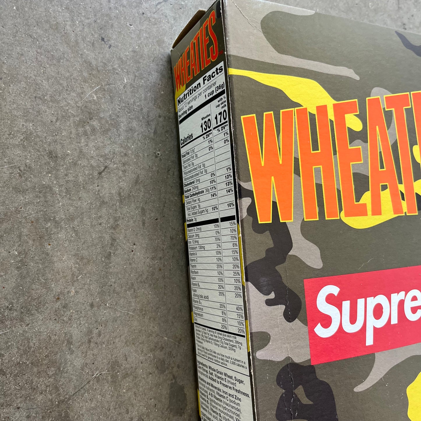 Supreme Wheaties (With Cereal)