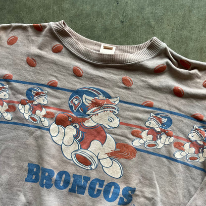 M 90s Broncos Crewneck