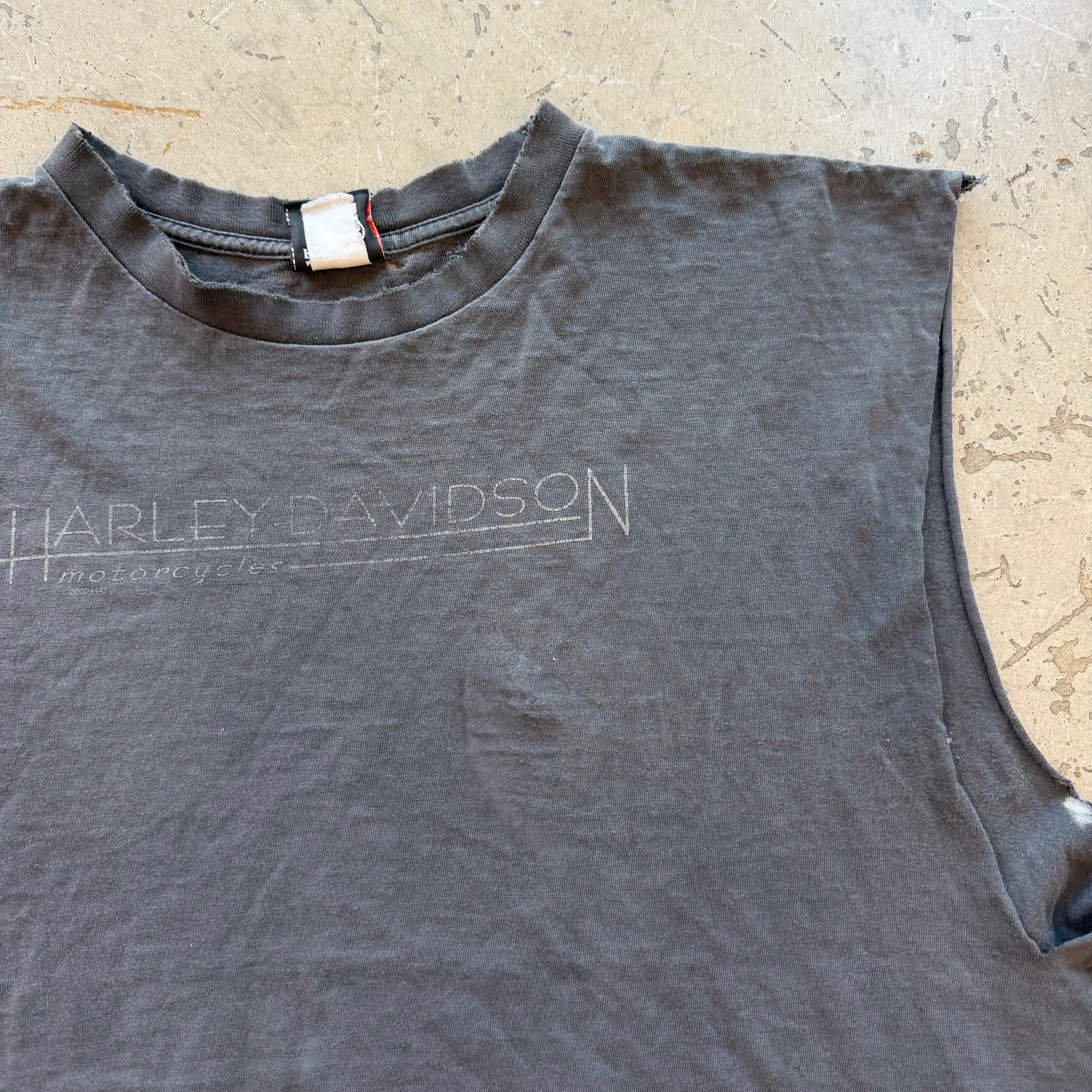 XXL 00s Sleevless Harley Tee