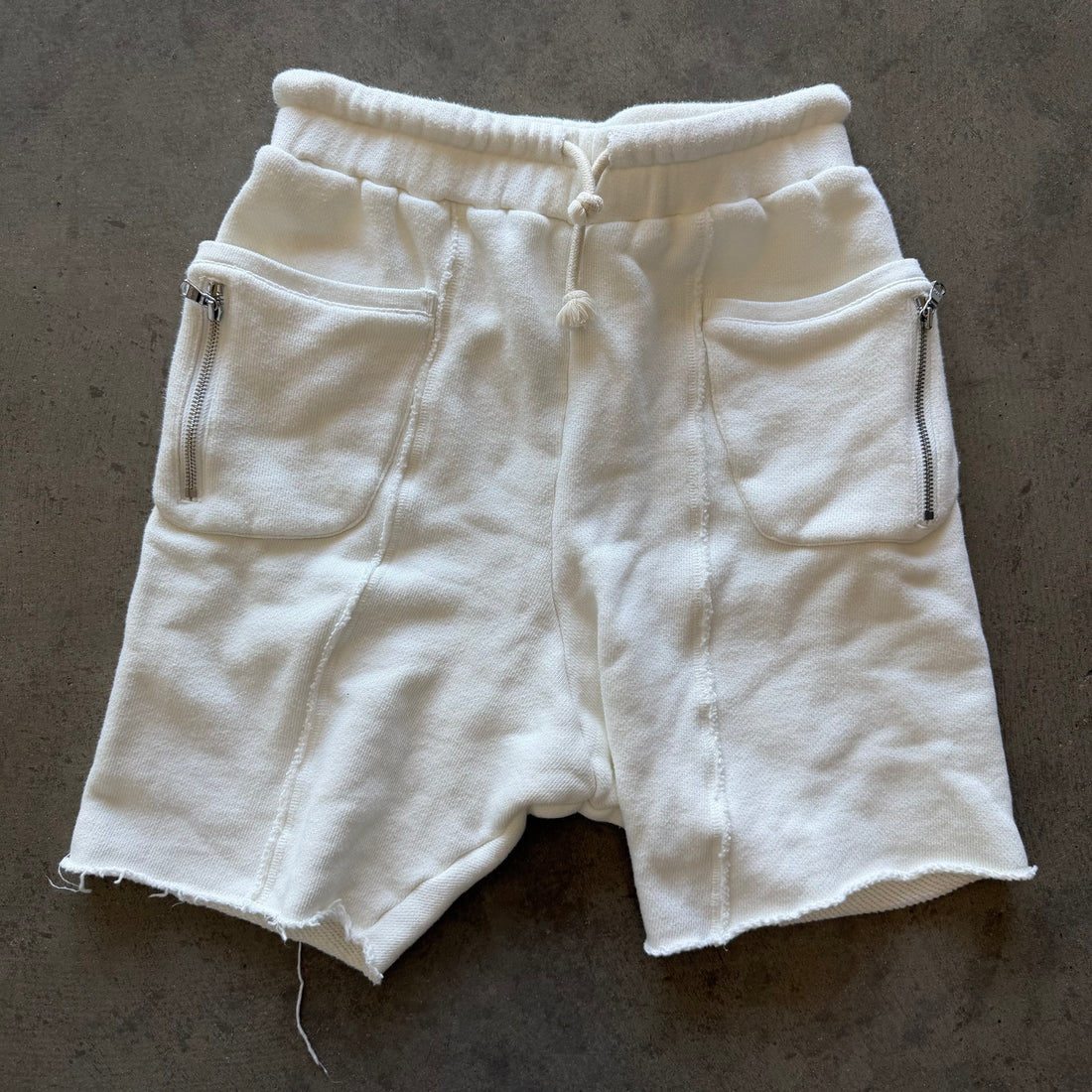 XS Kith White Sweatshorts