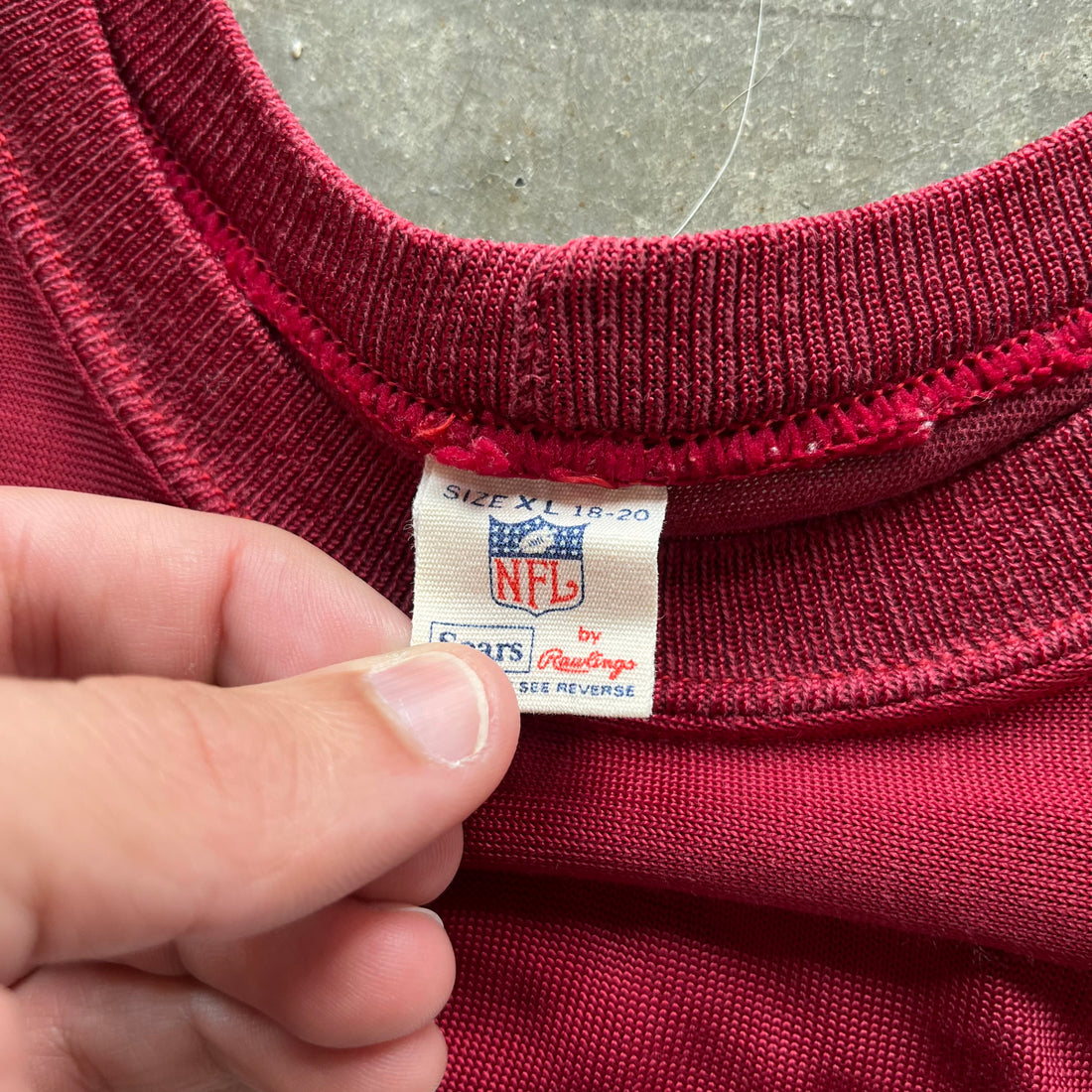 M 70s Redskins Jersey