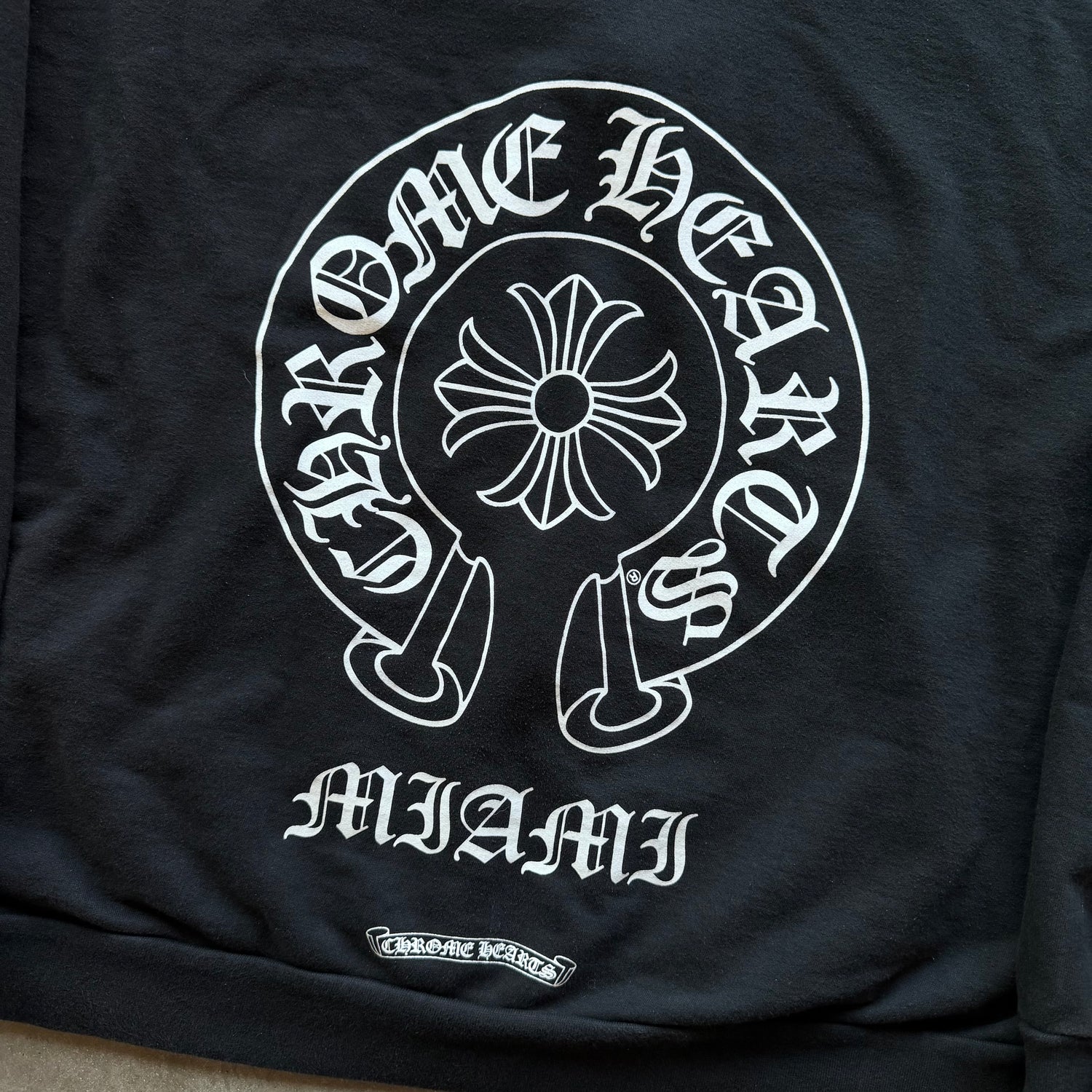 XXL Chrome Hearts Miami Scroll Zipup