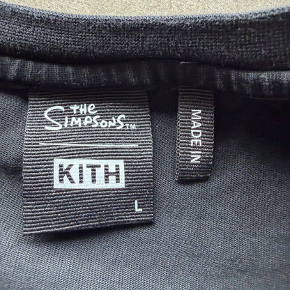 L Kith Simpsons Krusty the Clown Tee Black