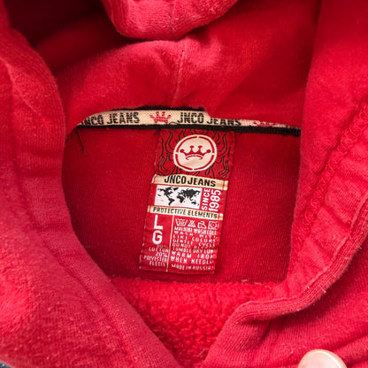 Y/L Y2K Jnco Bulldog Hoodie