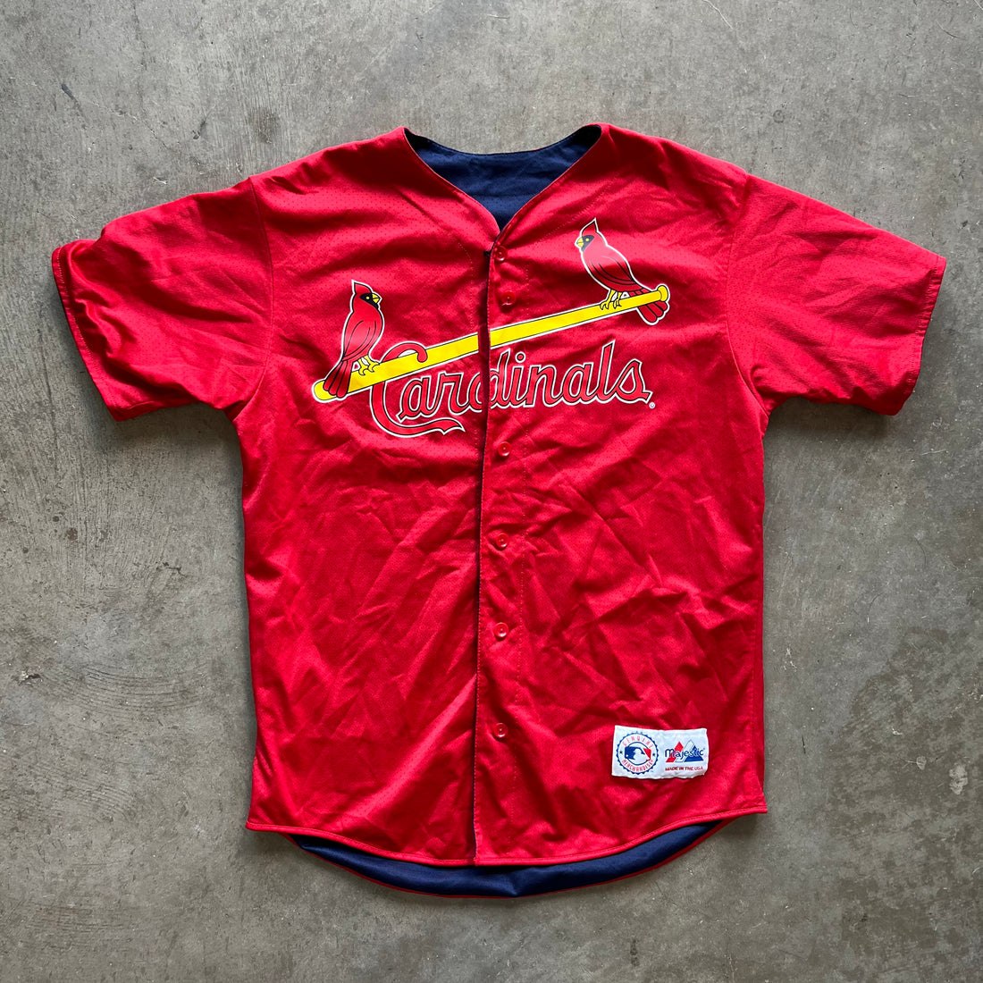M 90s Reversible Cardinals Jersey