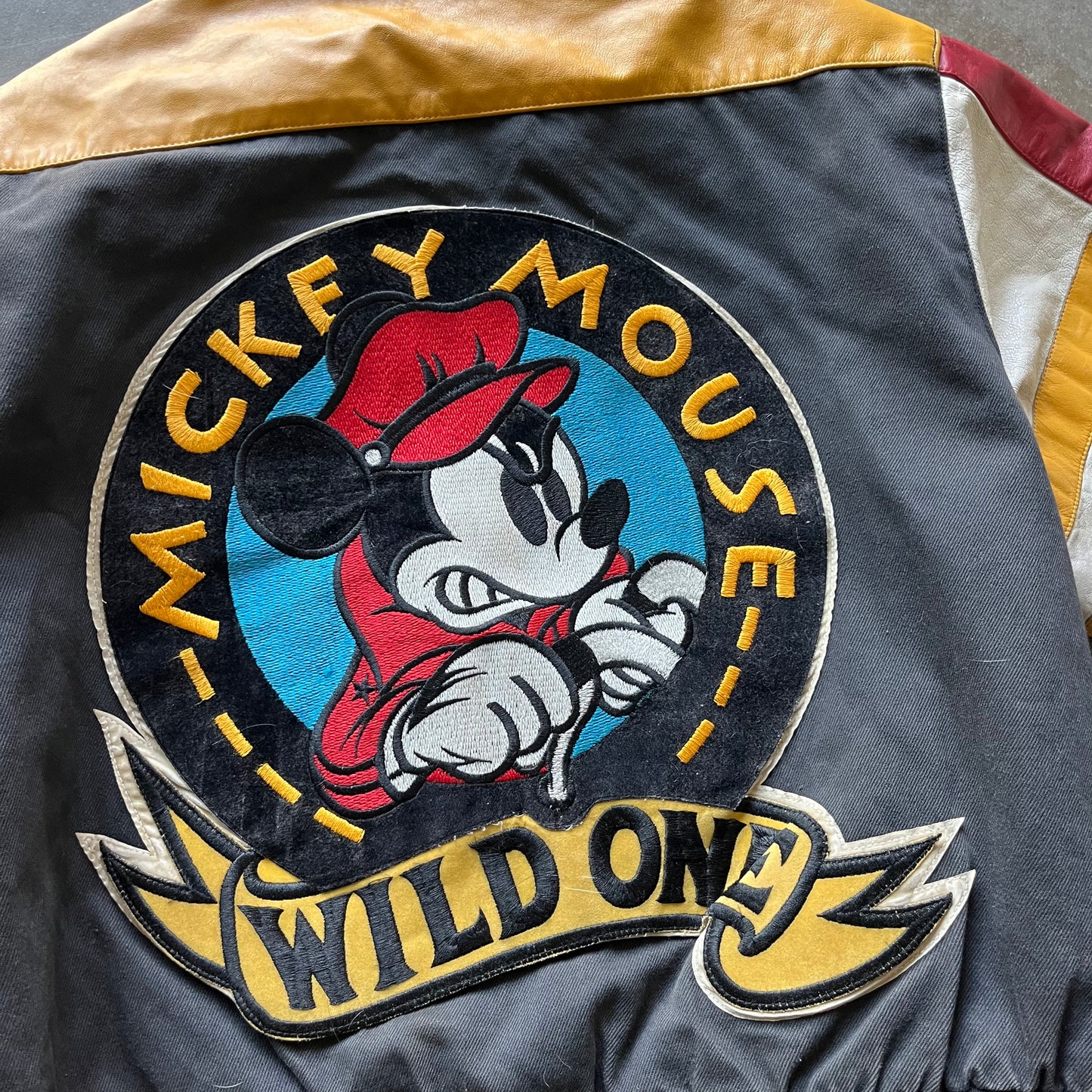 M 90s Jeff Hamilton Mickey Mouse Jacket