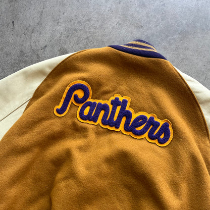 L 00 Panthers Letterman Jacket