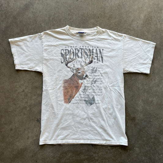 L 00s Sportsman Deer Tee