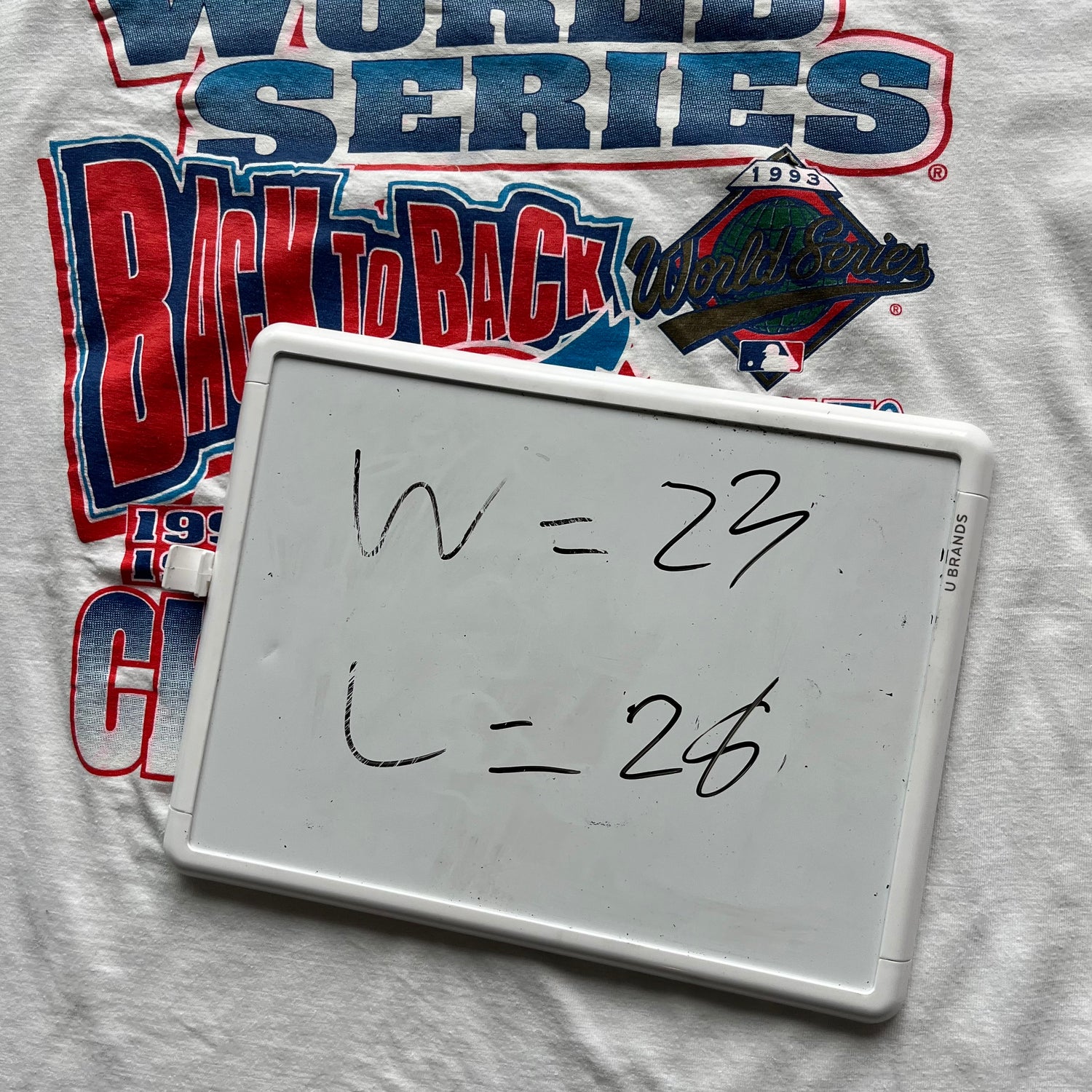 XL 93 White Toronto Blue Jays Tee