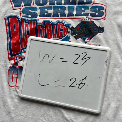 XL 93 White Toronto Blue Jays Tee