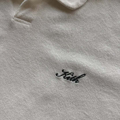 M Kith Terry Cloth Polo White