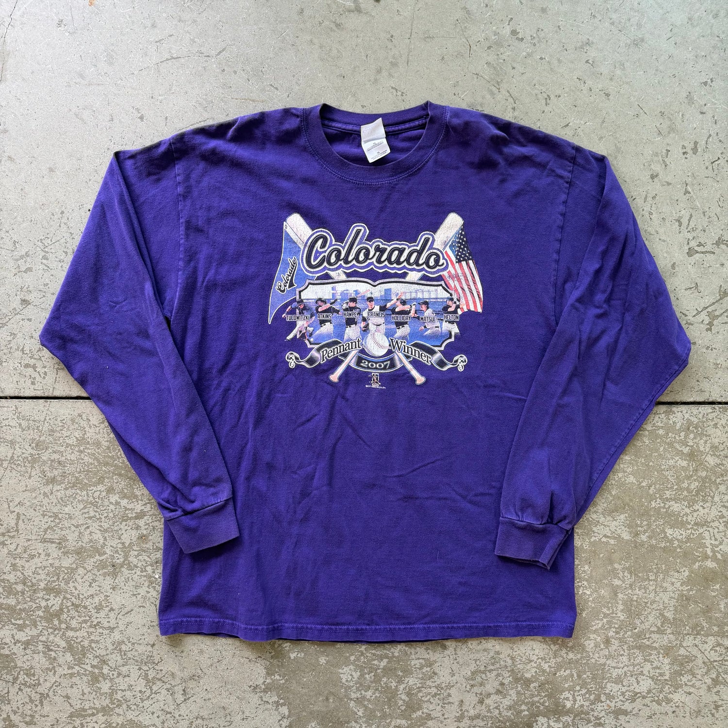 XL 07 Colorado Rockies Longsleeve