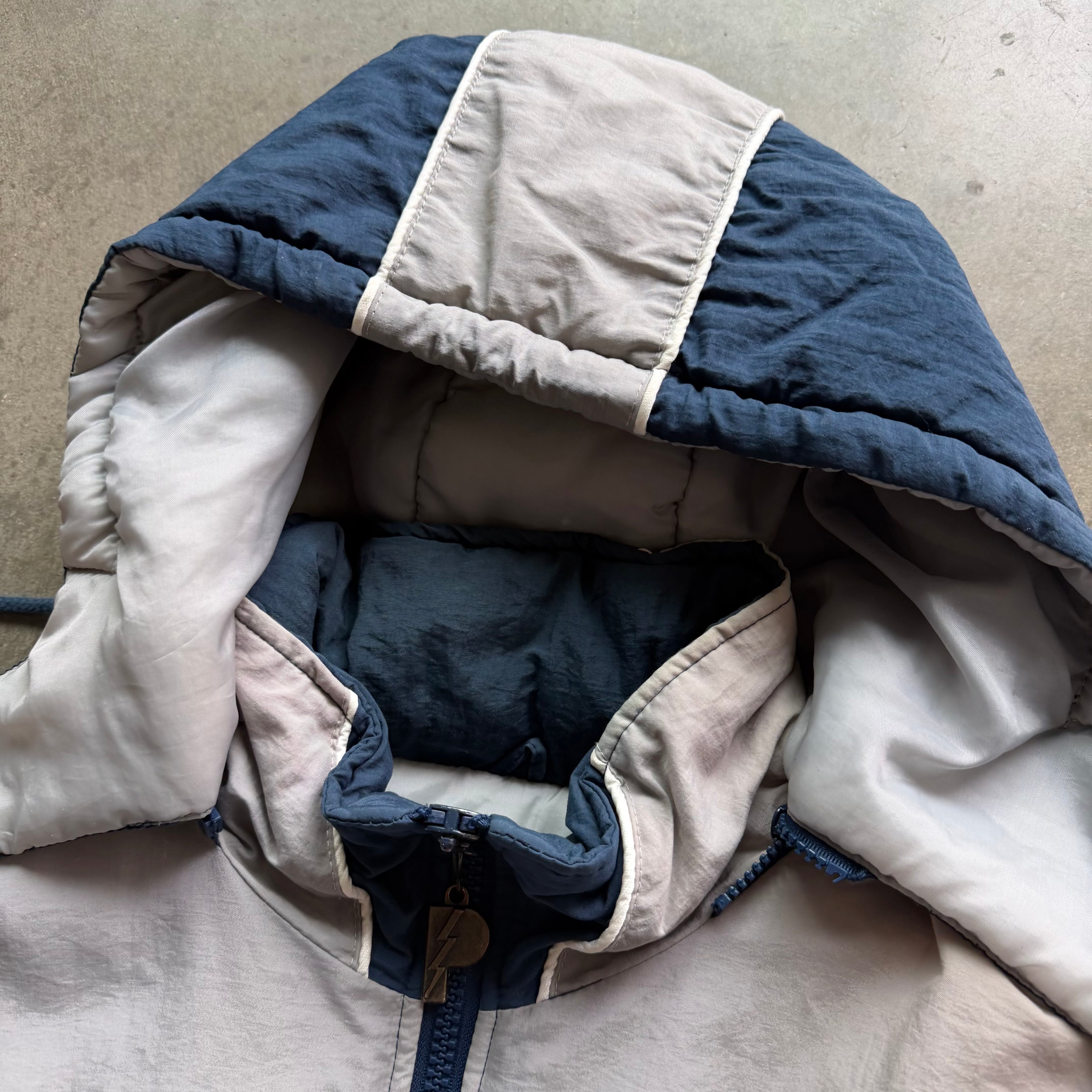 XL 90s Dallas Cowboys Hooded Puff Jacket