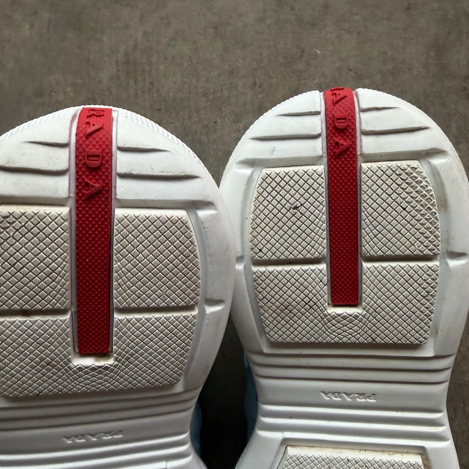 10 Used Baby Blue Prada Cup