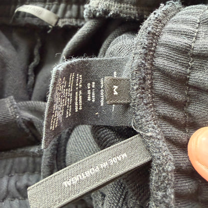 M Helmut Lang Ski Sweatshorts Black