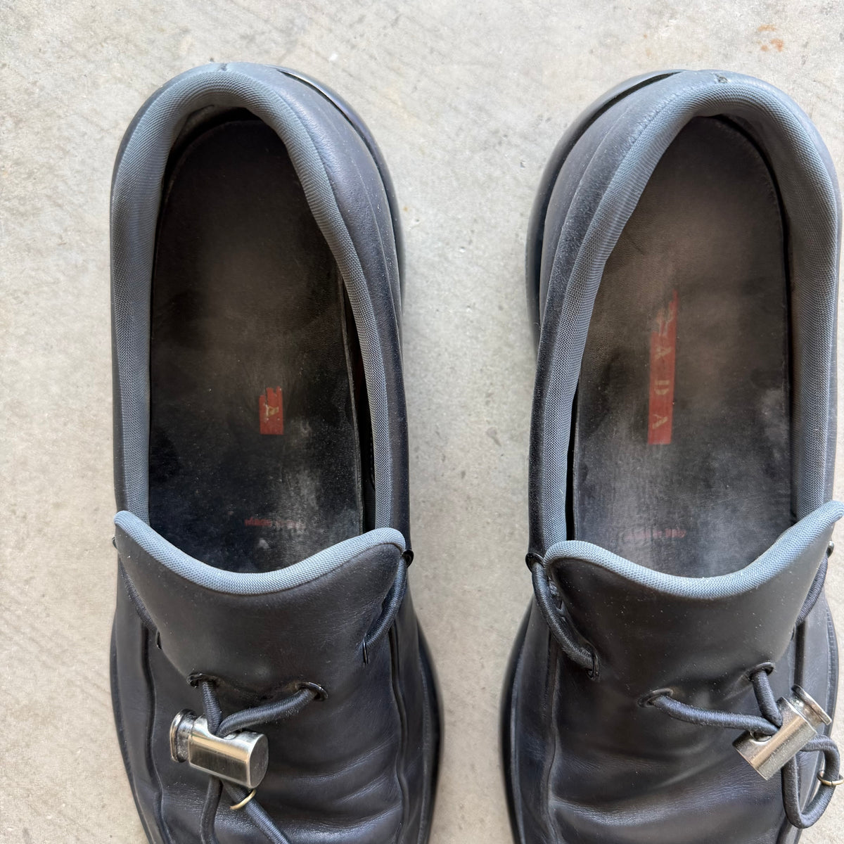 9.5 Prada Sport Leather Derby’s