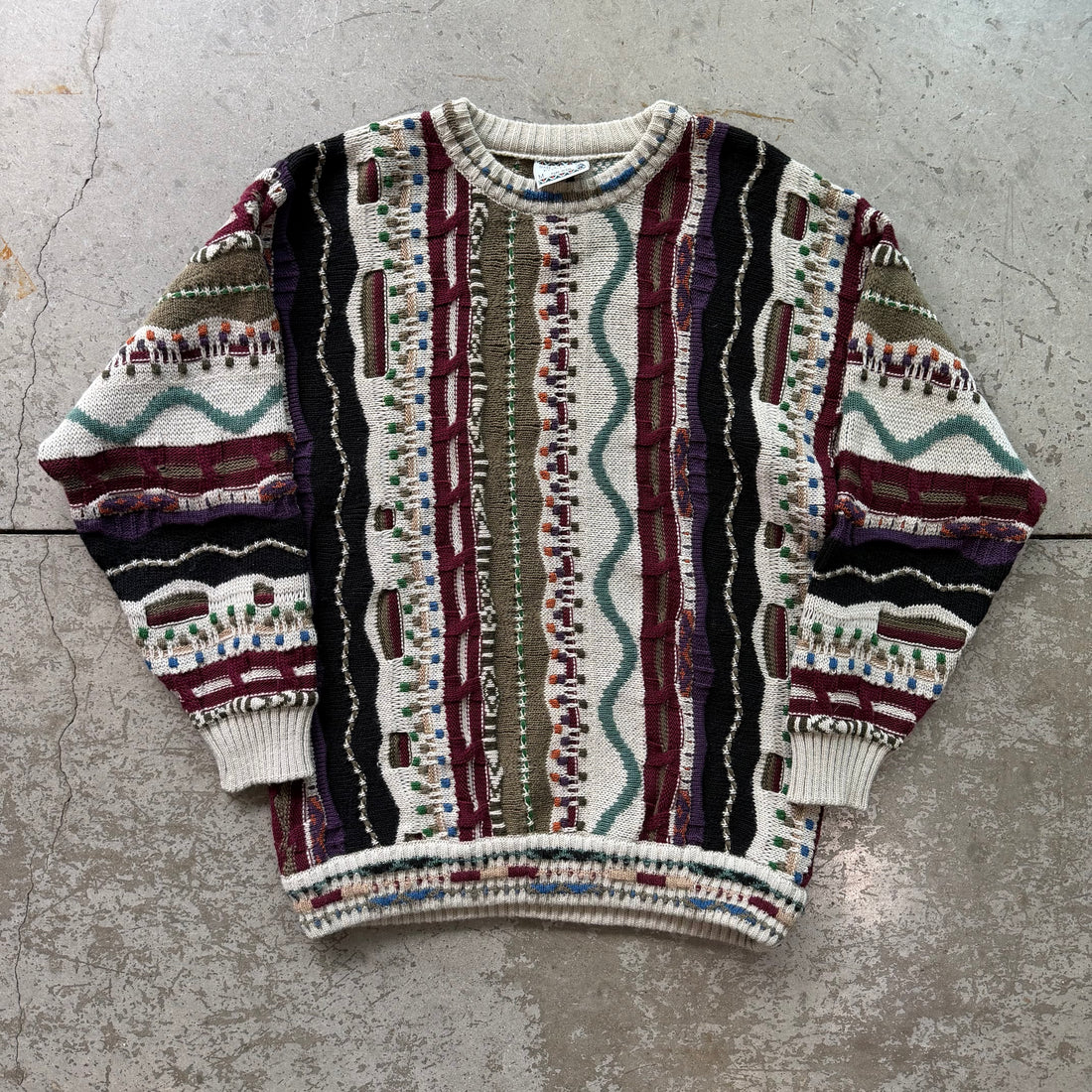 M 90s Kalaroo 3d Knit Sweater