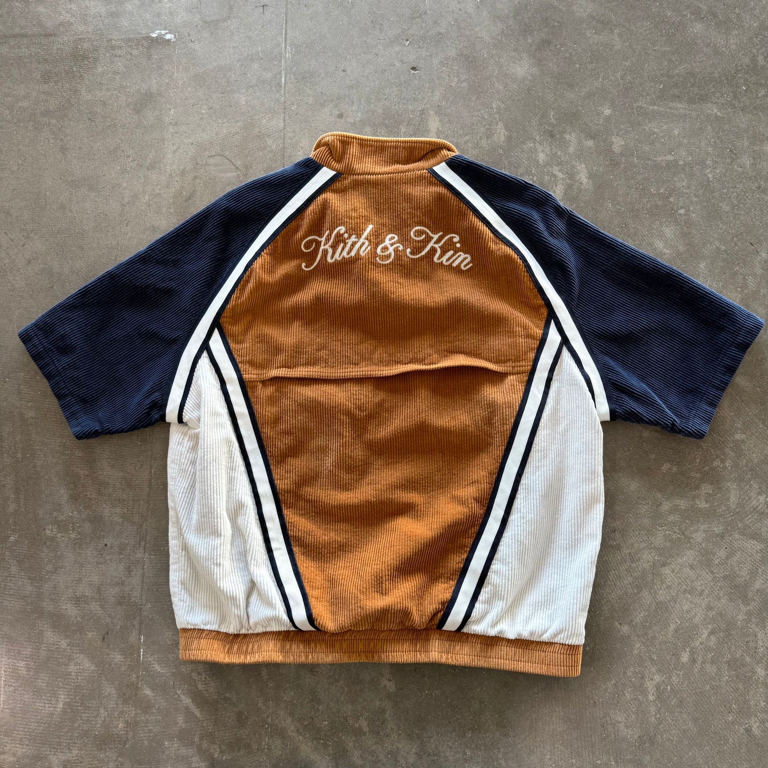 L Kith Linden Retro Quarterzip Carmelite