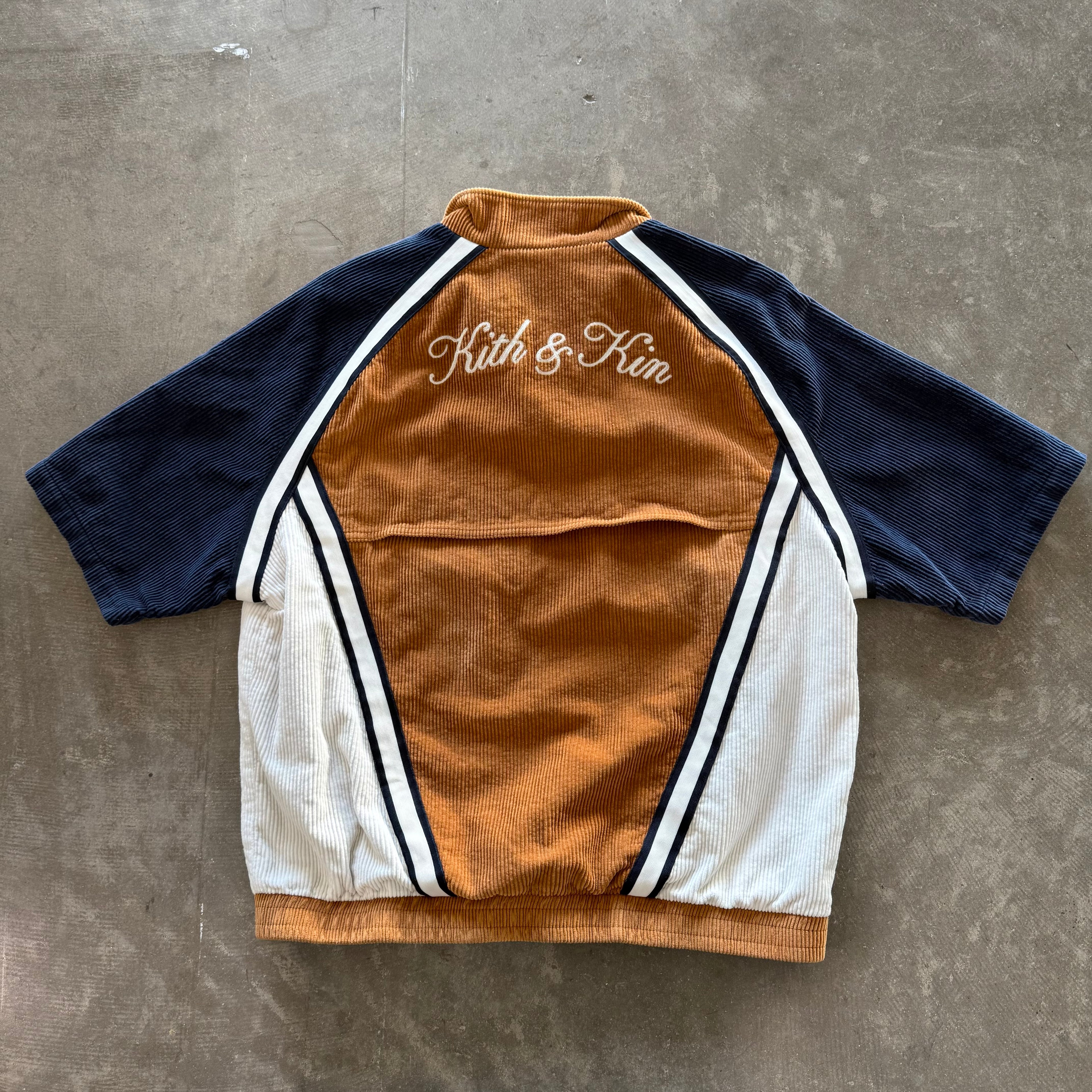 L Kith Linden Retro Quarterzip Carmelite
