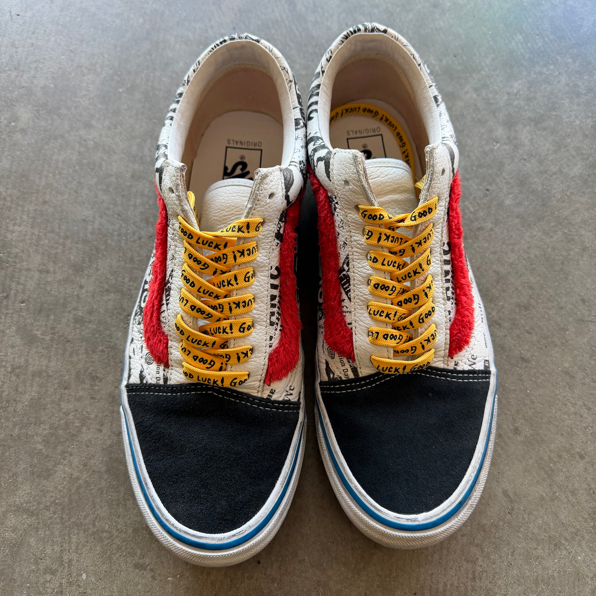 10.5 Gallery Dept Vans Old Skool Goodluck