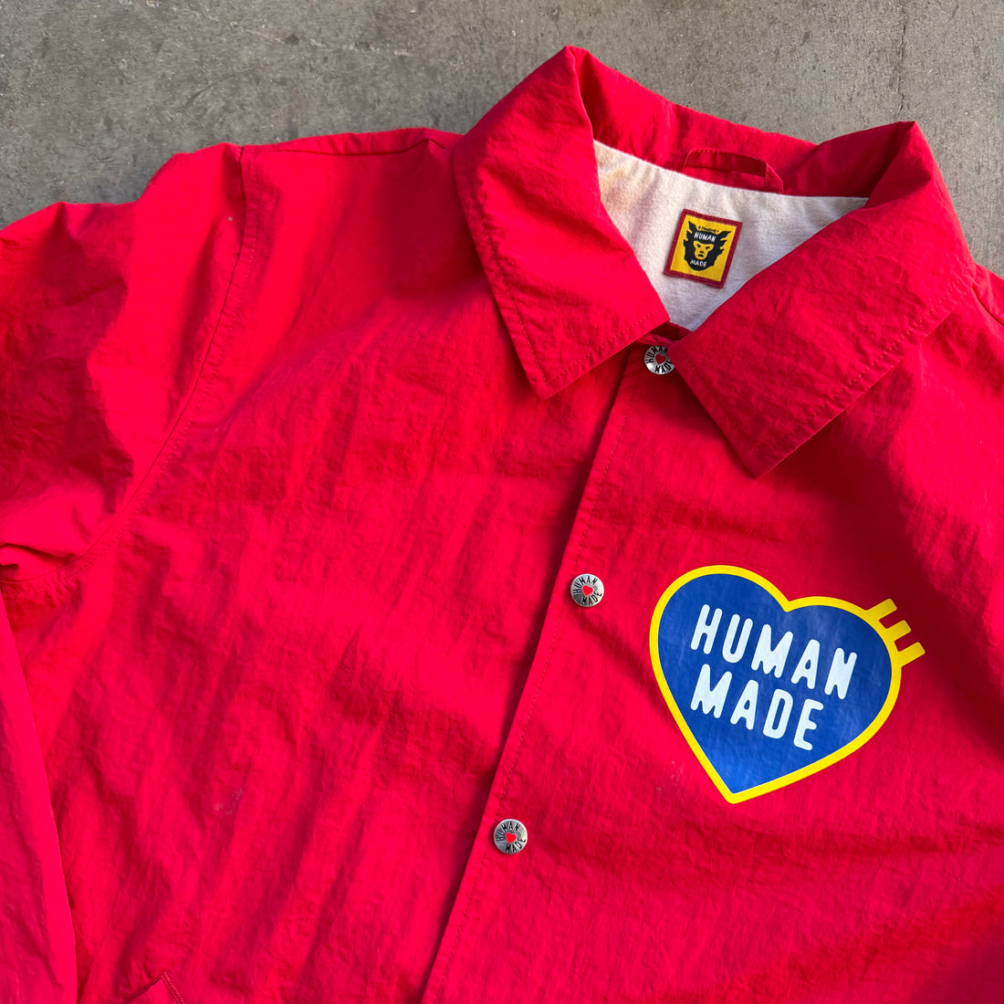 M Human Made Button Up Jacket
