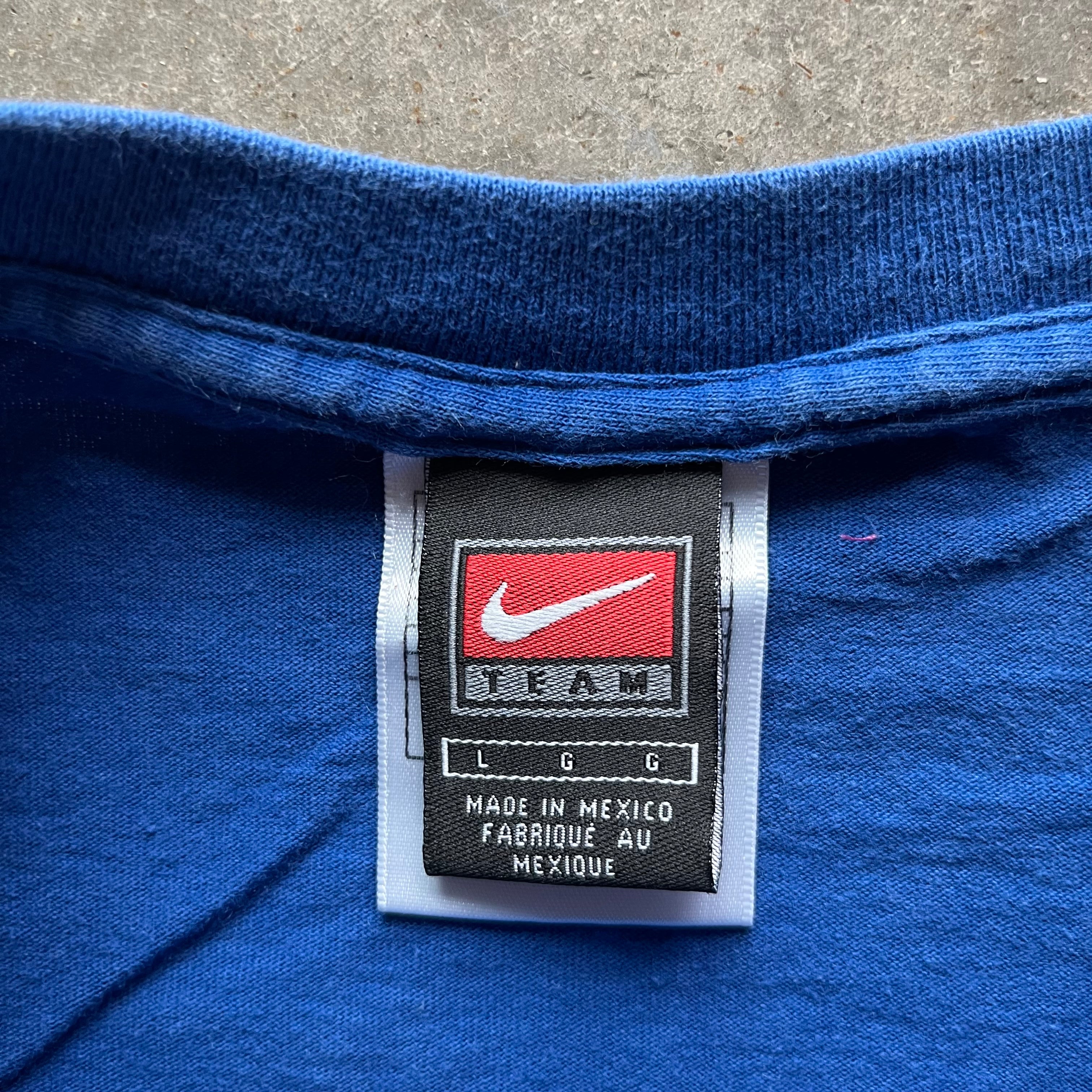 L 00s Blue Nike Tee