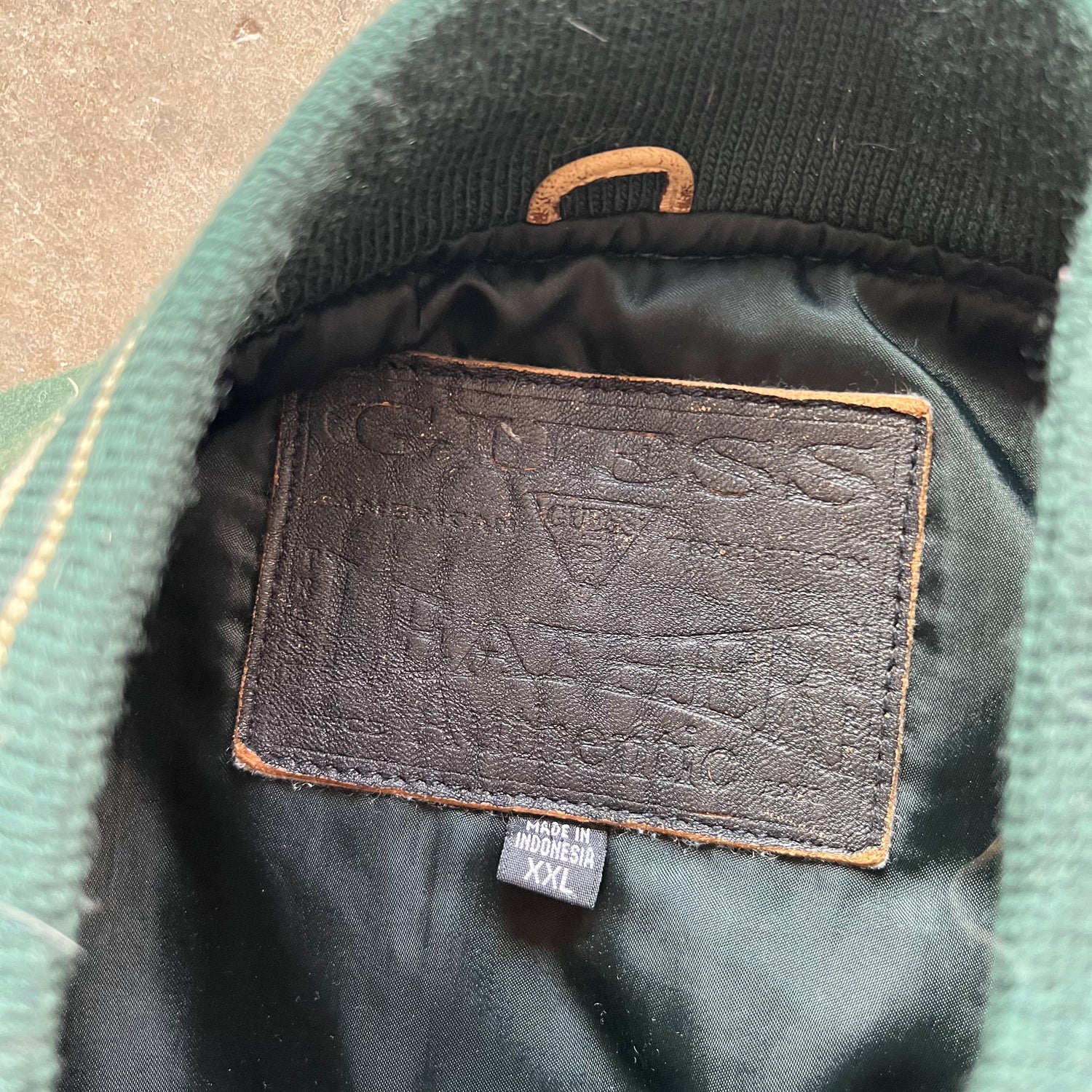 XXL 00s Guess varsity Jacket