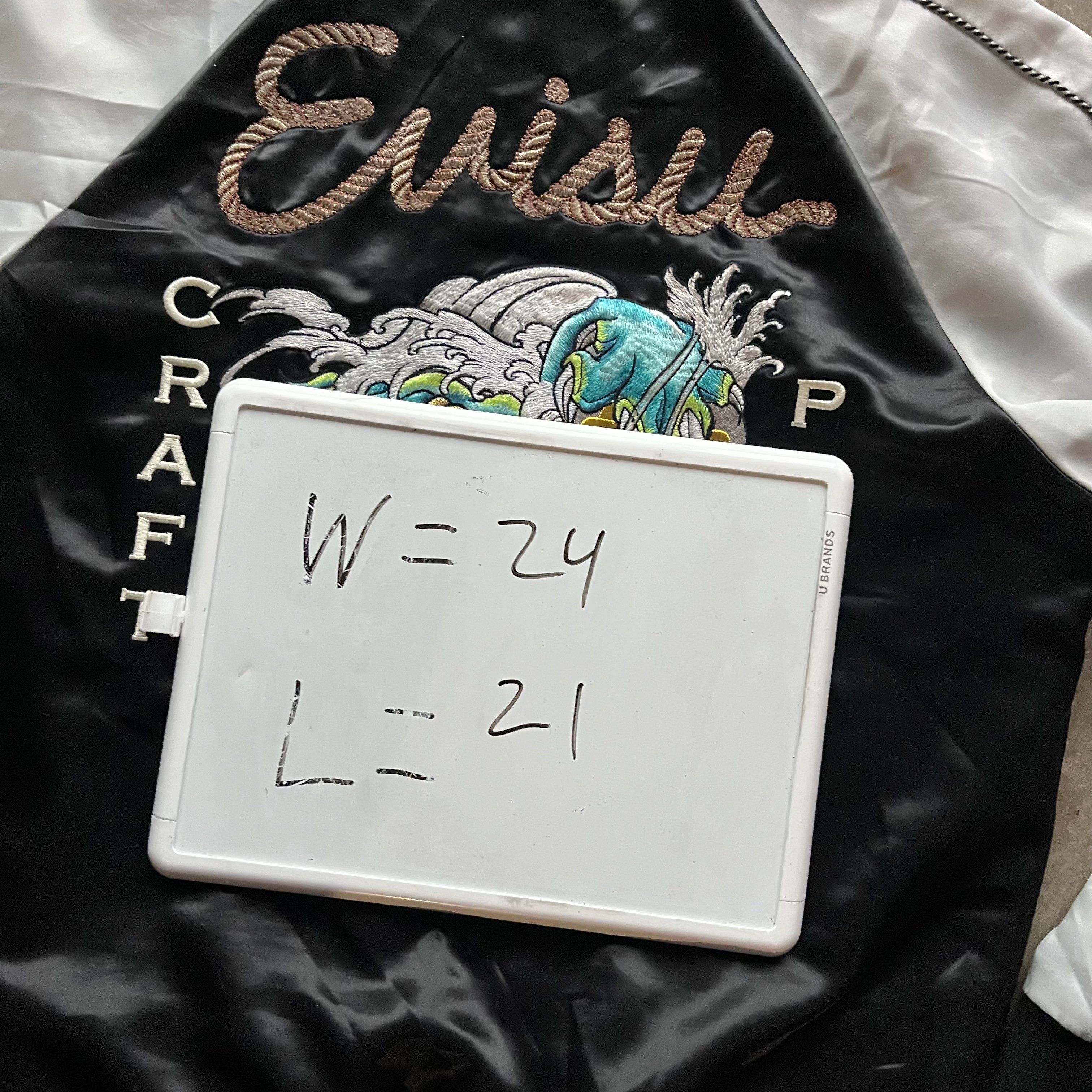 L 00s Evisu Rope Souvenir Jacket