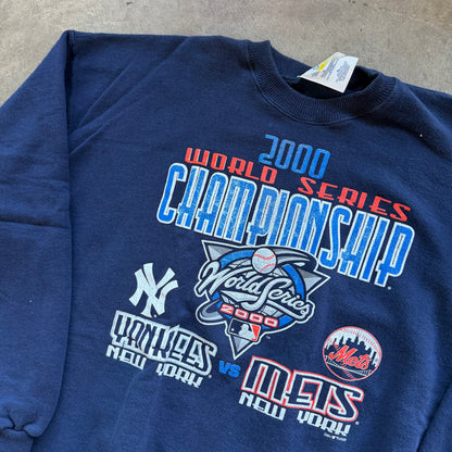 XL 00s New York World Series Crewneck