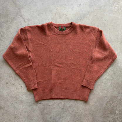 XL 90s Orange Wool Sweater