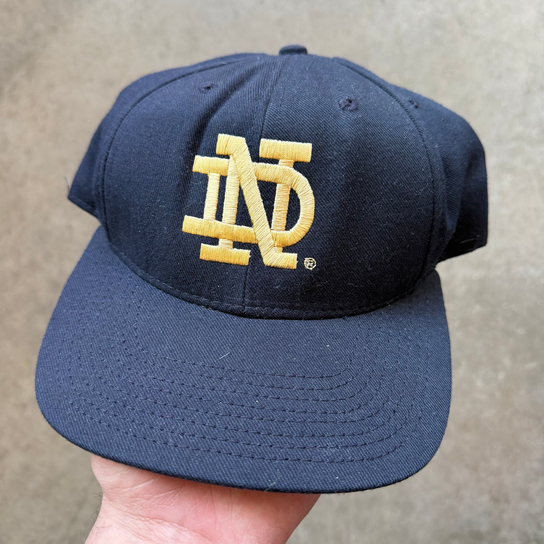 90s Notre Dame SnapBack Hat