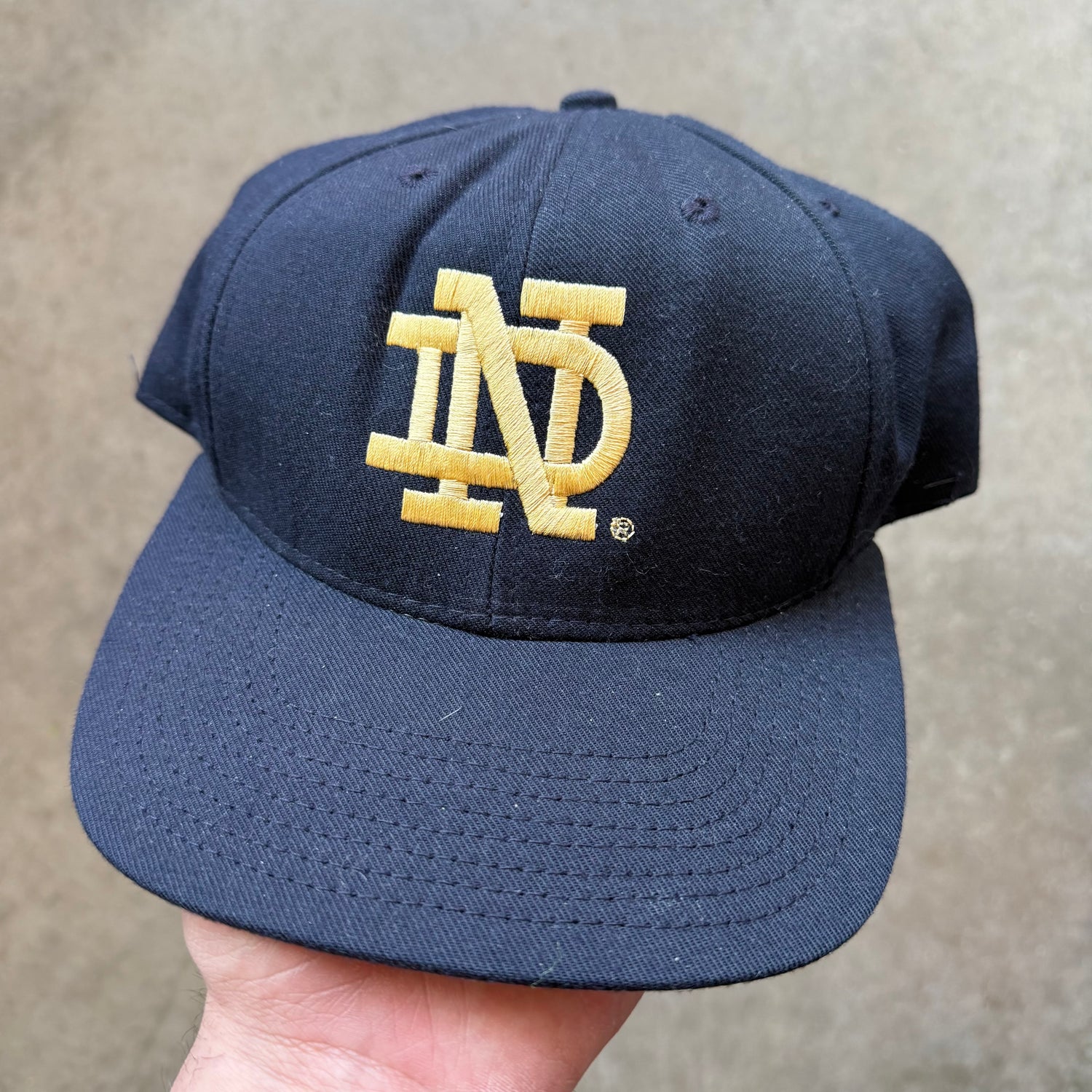 90s Notre Dame SnapBack Hat