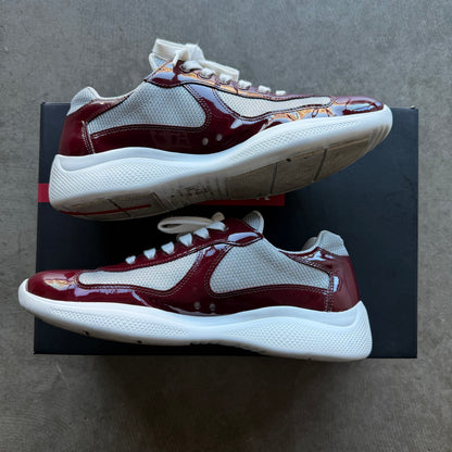 Used 9.5 Prada America Cups Maroon
