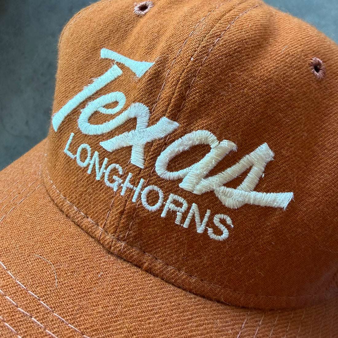 90s Texas Longhorns Single Script Sports Specialties SnapBack