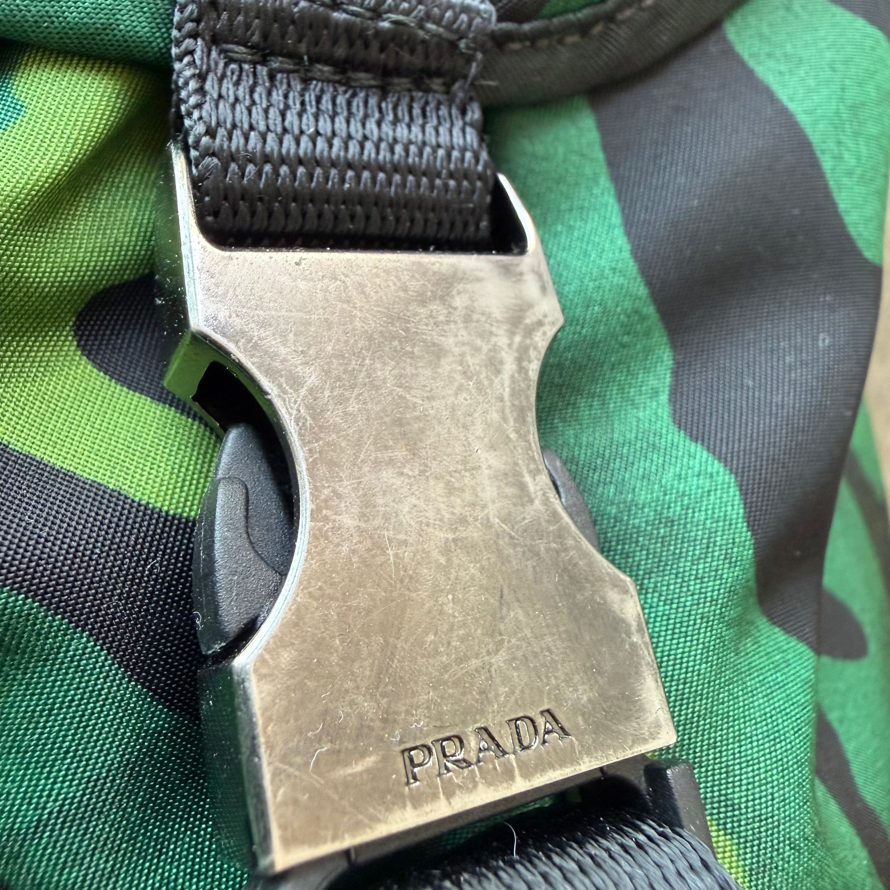 Prada Nylon Camo Backpack