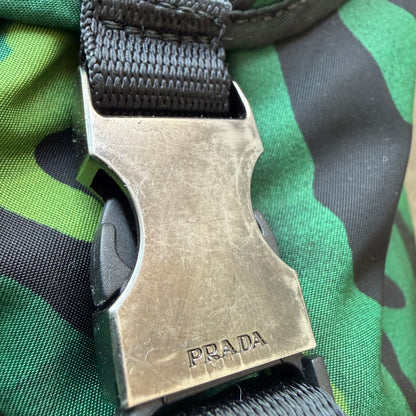 Prada Nylon Camo Backpack