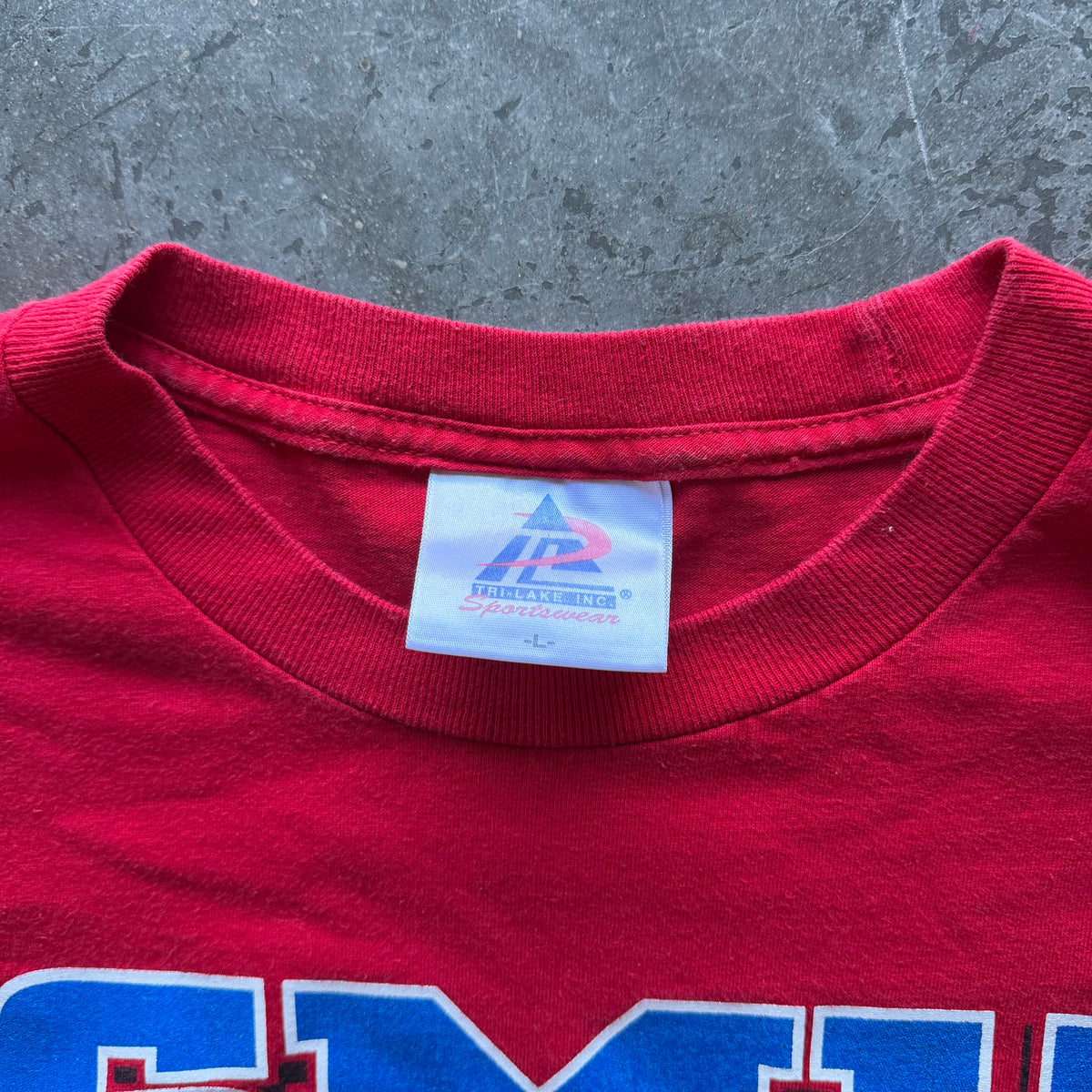 L 08 SMU Football Tee