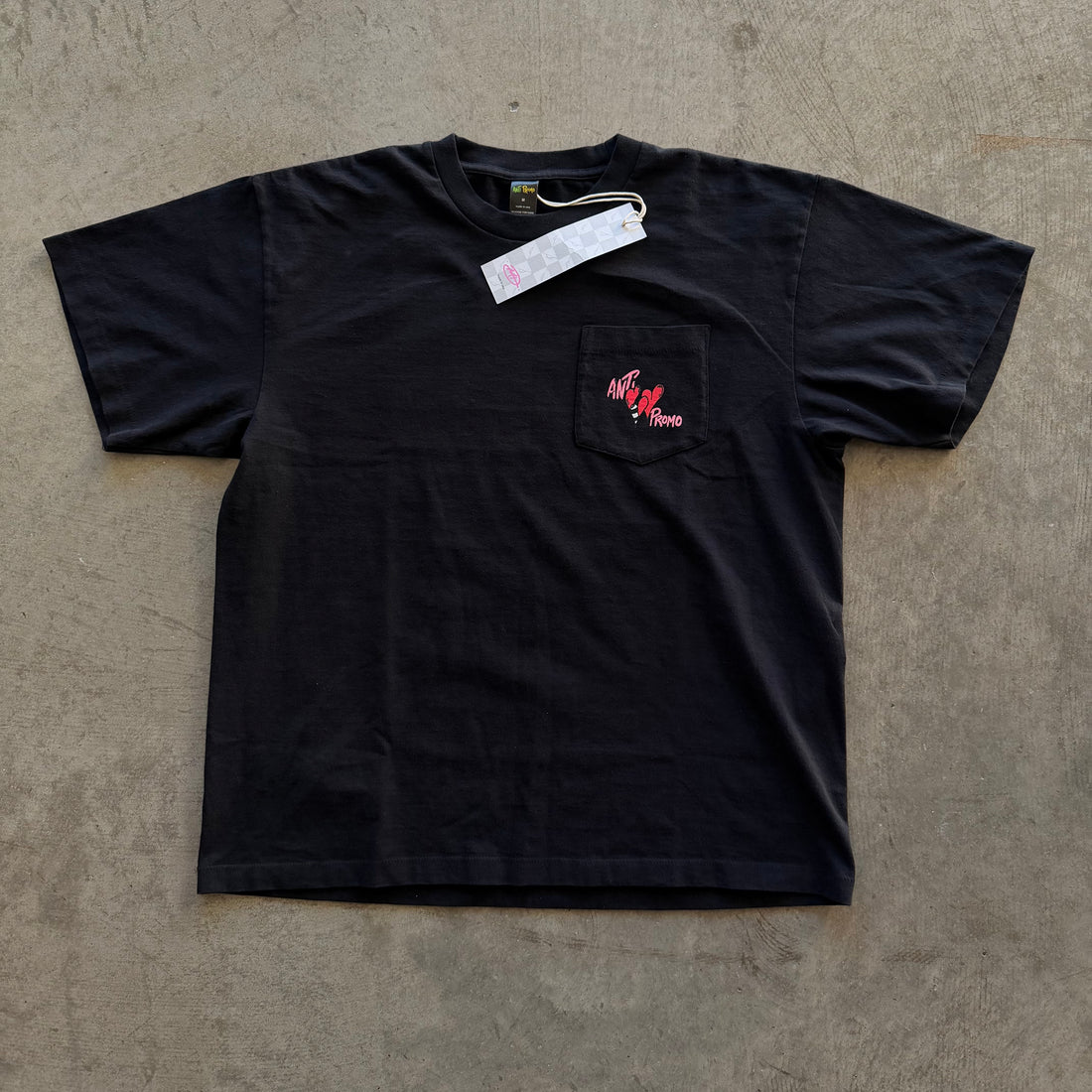 M Matty Boy Anti Promo Lips Tee Black
