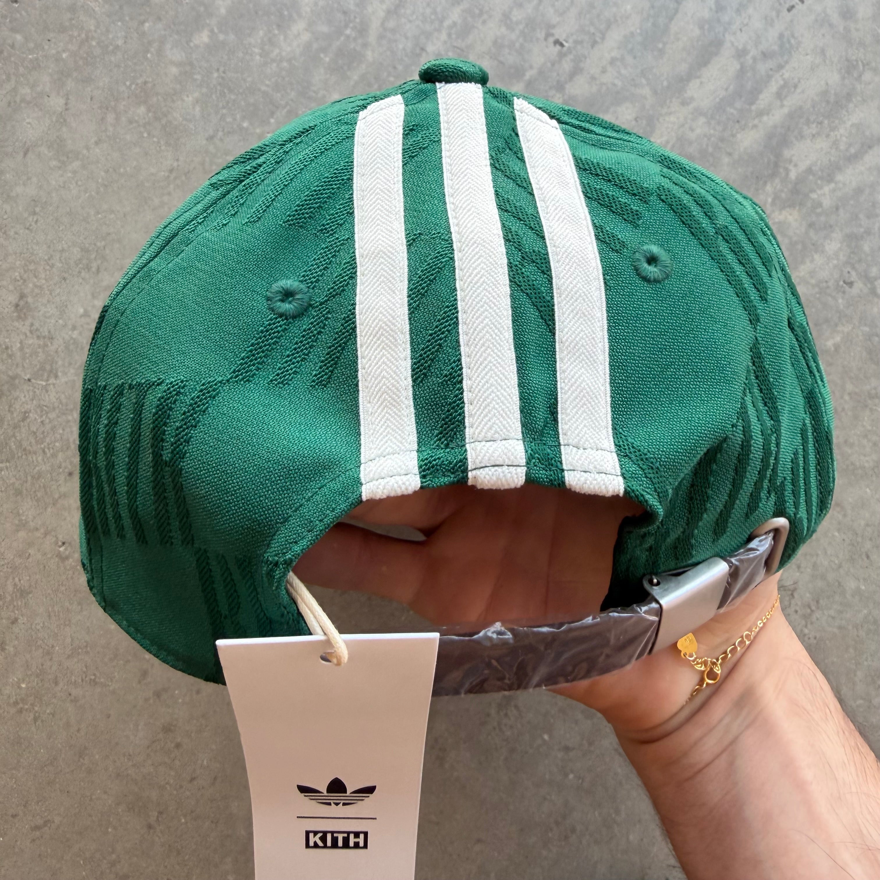 Kith x Adidas Green Logo Hat