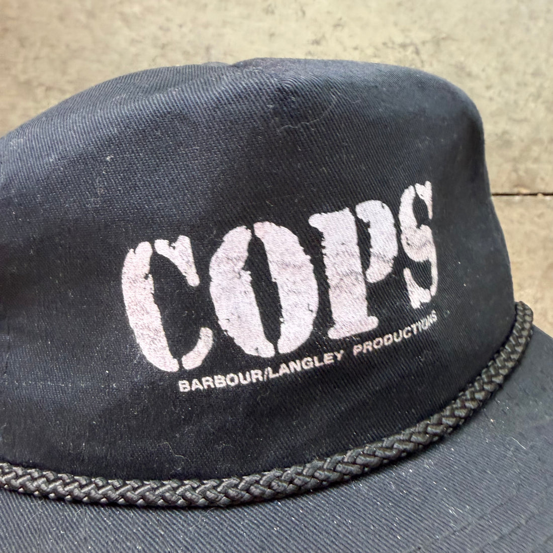 90s Cops SnapBack Rope Hat