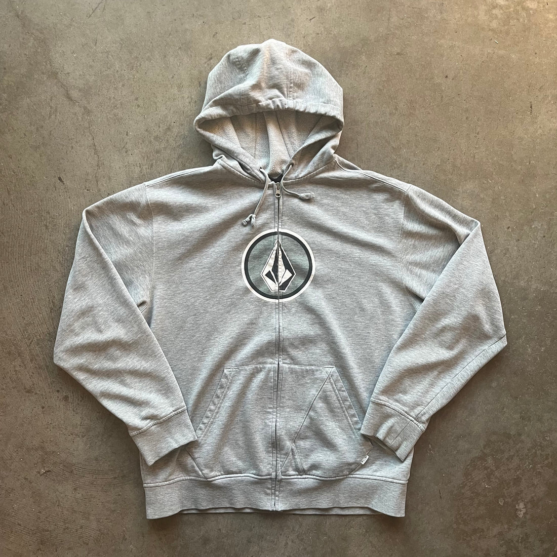 L 90s Volcom Full Zip Hoodie
