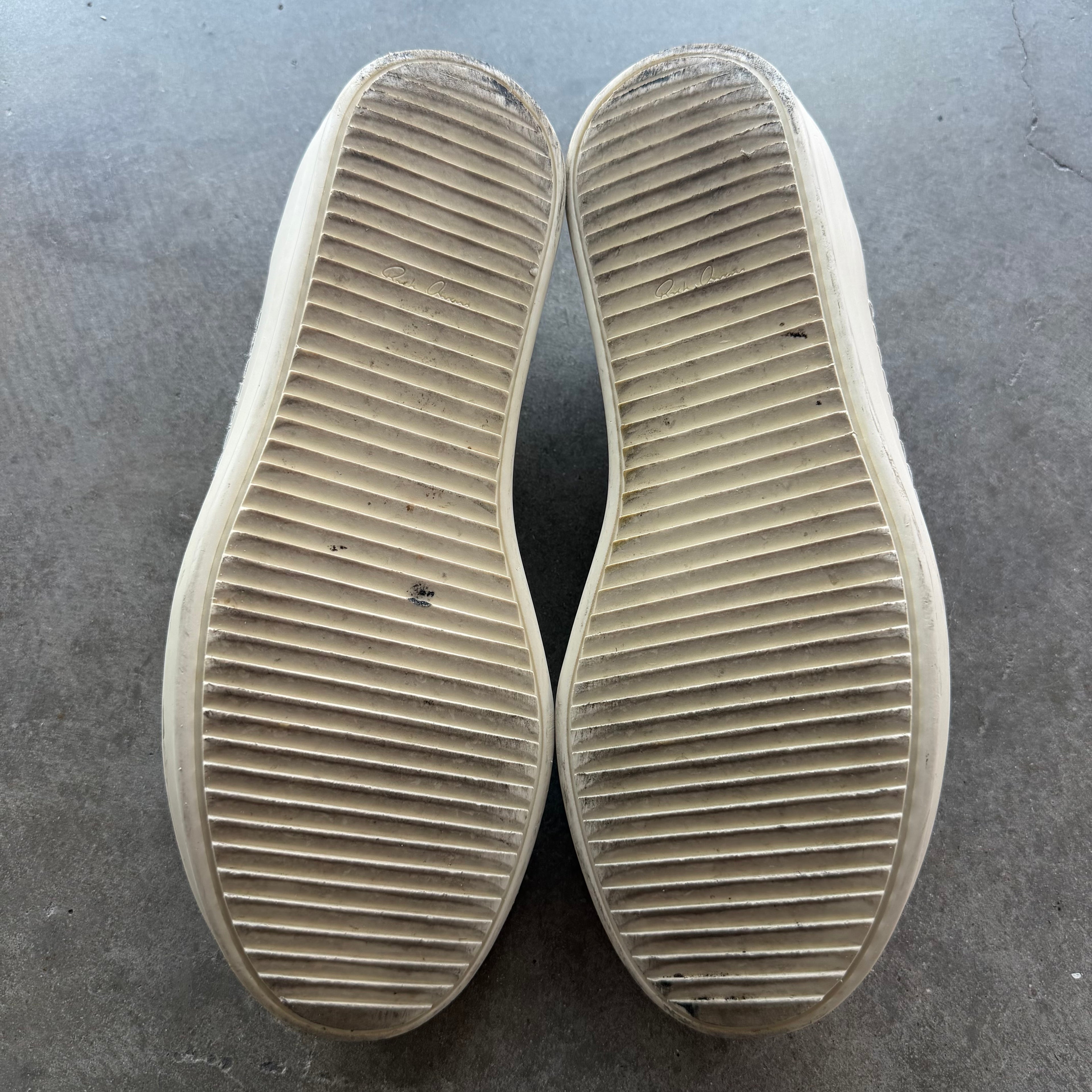 11 Rick Owens Vintage Sneaker Brown Suede