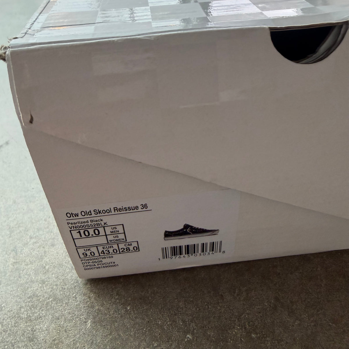 10 Vans Pearlized Black