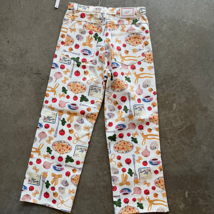 32x28 Lisa Says Gah Food Pants