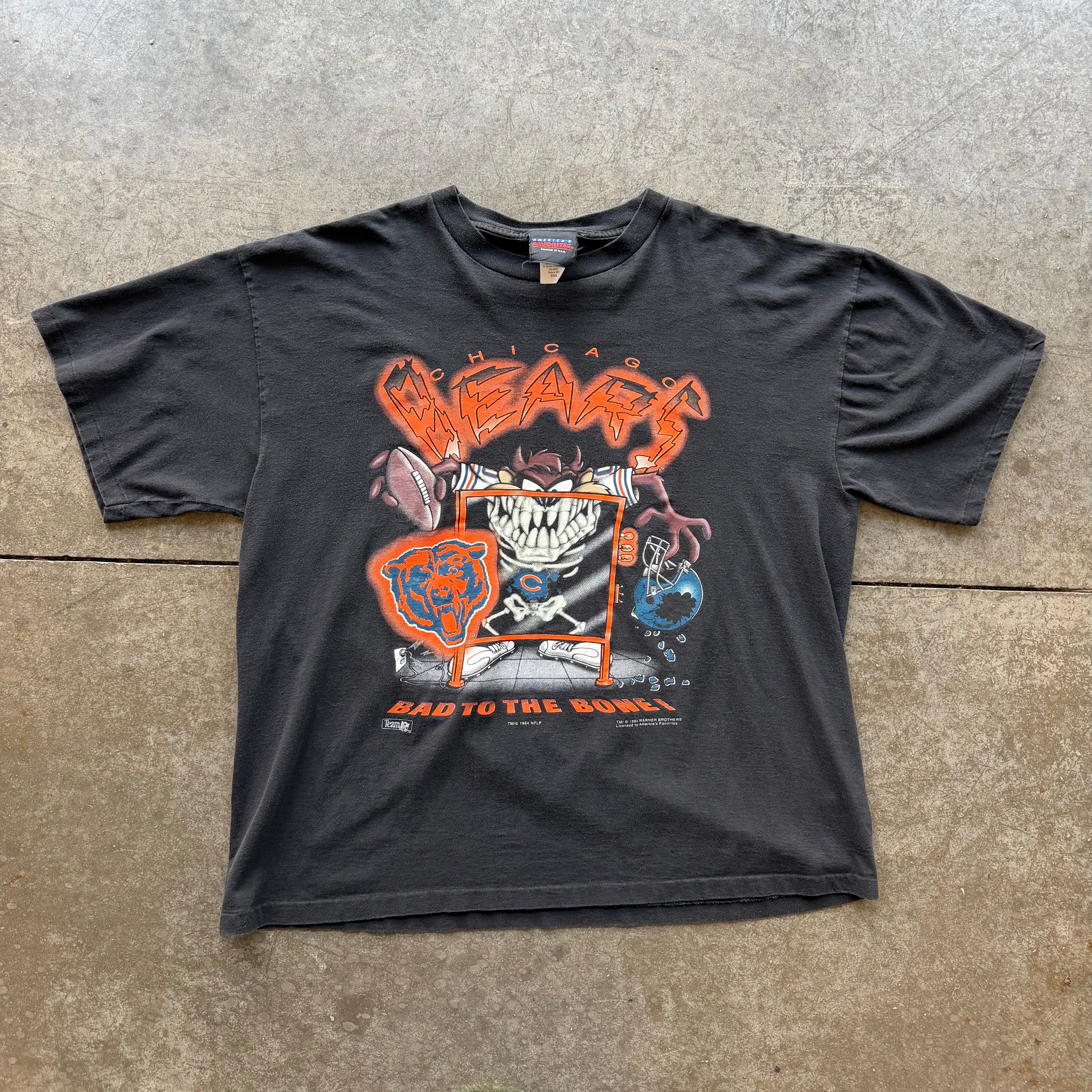 XXXL 90s Chicago Bulls Taz Tee