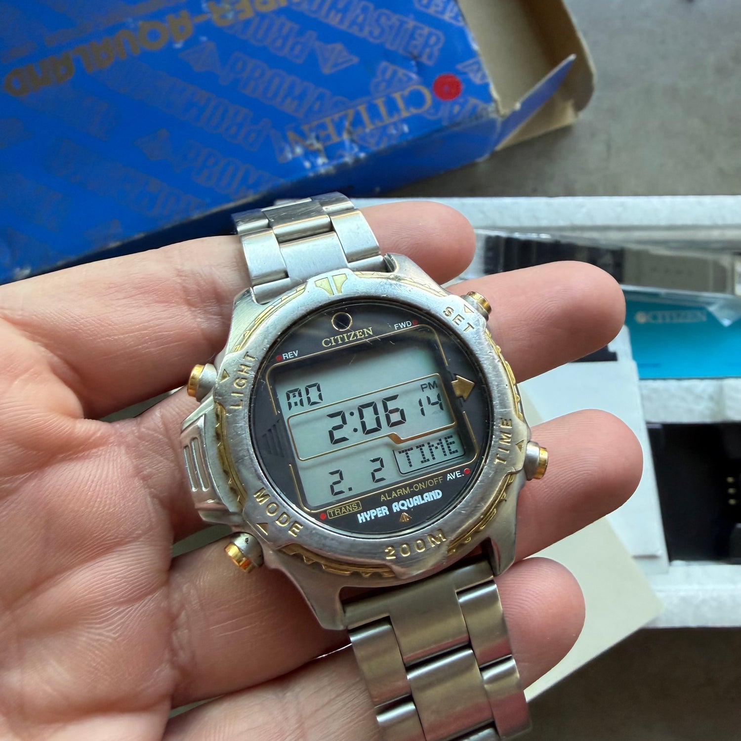 Citizen Hyper Aqualand Promaster Watch Full Set