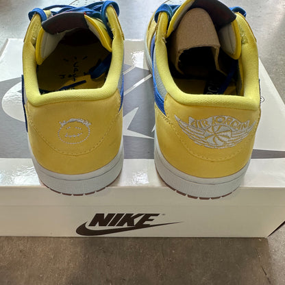 11.5w Used Travis Scott Jordan 1 Low Canary