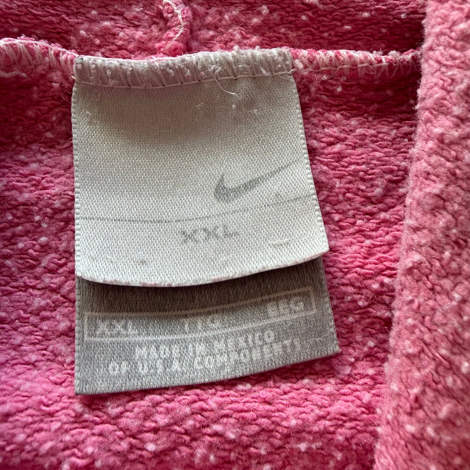 XXL 00s Nike Center Swoosh Tonal Pink