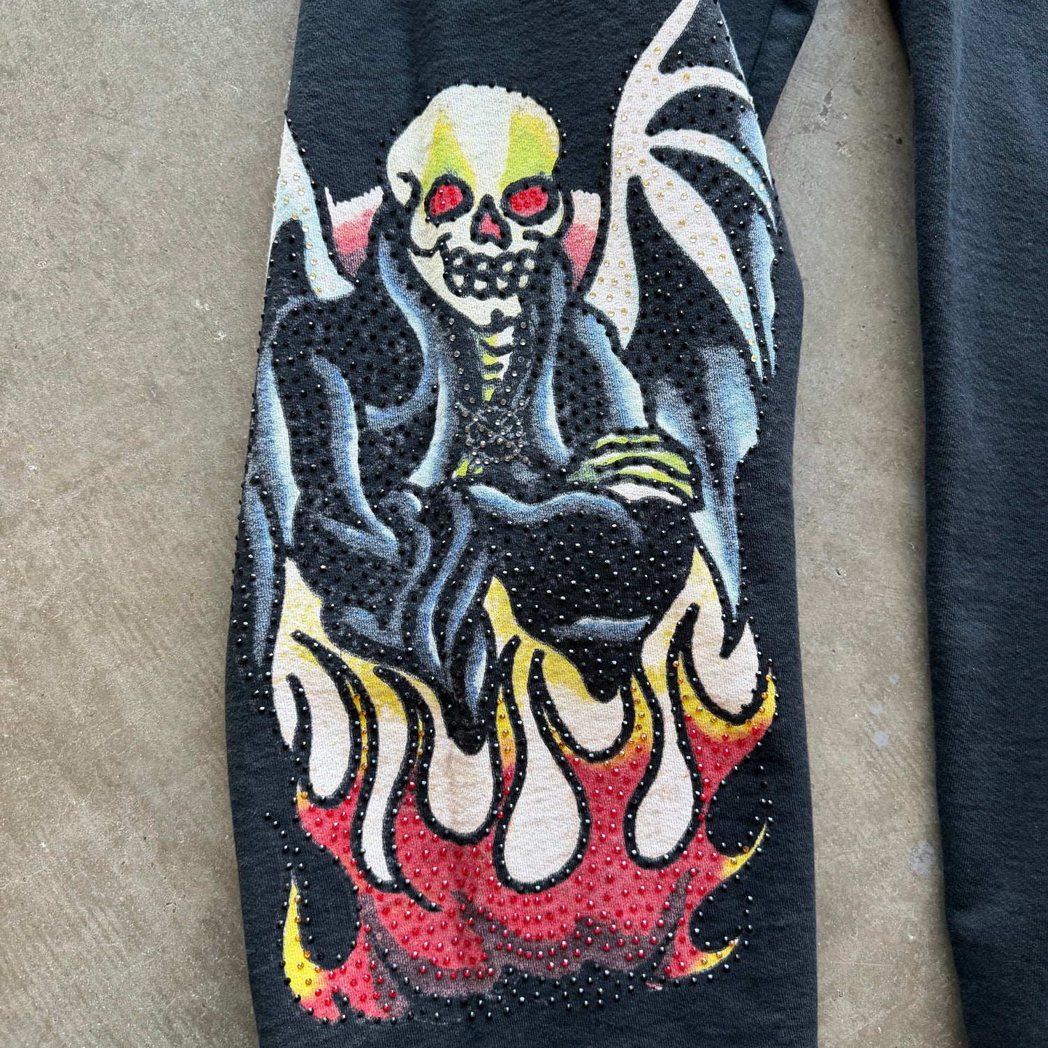 XL Ed Hardy Ken Carson Sequin Sweatpants